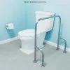 Barra de apoio fixa piso