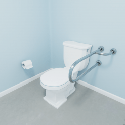 Barra fixa para vaso sanitário